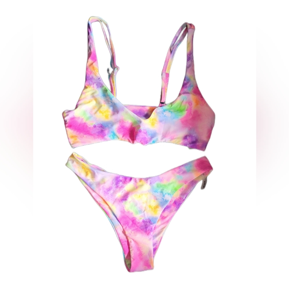 Shein Tie-dye Swimsuit L